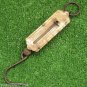 Krups Germany Vintage Hanging Scale Balance Hook Brass Weight Measure 1940's
