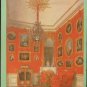 Crimson Room Sobstvennaja Dacha Palace E.Gau Watercolor Vintage Postcard USSR