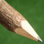 Vintage Pencil Handmade from Wood Stick Branch 1970s Bulgaria Nice Deco