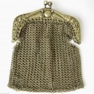 Coin Purse Clutch Bag Vintage Ladies Evening Lady's Compact Mesh Wallet 1930s