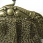 Coin Purse Clutch Bag Vintage Ladies Evening Lady's Compact Mesh Wallet 1930s