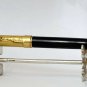 Vintage Mechanical Pencil Soviet Russia USSR Rolled Gold Barrel Soyuz w/ Rubies