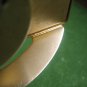 SLAVA Vintage Alarm Clock Desktop Watch Roman Hour Marks Gold Tone Frame & Base
