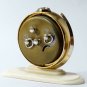 SLAVA Vintage Alarm Clock Desktop Watch Garagin Space Flight Souvenir Earth Back