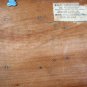 Vintage Pin Cushion Wooden Mini Wall Shelf Apron Hanger Tiny Trinket Cabinet 60s