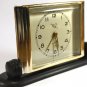 Alarm Clock - Vintage Retro Decor - Beveled Glass Dial - Soviet USSR - Serviced