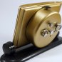 Alarm Clock - Vintage Retro Decor - Beveled Glass Dial - Soviet USSR - Serviced