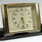 Alarm Clock - Vintage Retro Decor - Beveled Glass Dial - Soviet USSR - Serviced