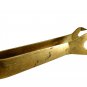 Vintage Brass Ice Olive Claw Pick - Patina - Used Metalware Collectibles