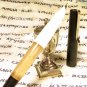 VINTAGE FOUNTAIN PEN - Piston Filler - Never Inked NOS Black, USSR 70s