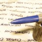 VINTAGE FOUNTAIN PEN - Never Inked NOS Piston Filler - USSR 1970s - Rare Purple