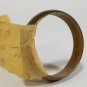WEDDING RING BAND - Made from Vintage SERBIAN BRASS COIN Kraljevina Jugoslavija