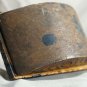 Vintage Wooden Blotter - Desktop Office Home Decor - Pyrographed Wood - Screw