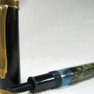 Vintage Fountain Pen - Piston Filler - Brass Clip - Restoration Project - No Nib