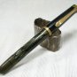 Vintage Fountain Pen - Piston Filler - Brass Clip - Restoration Project - No Nib