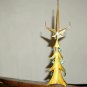 Vintage BRASS CHRISTMAS TREE - Table Top DECOR - Holiday Spirit Collectibles