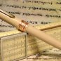 12k Gold Plated Nib, VINTAGE FOUNTAIN PEN, Piston Filler, NOS CHINA Pens 1970s