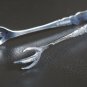 Antique Vintage ICE CUBE, SUGAR, OLIVE CLAW TONGS - Ornate Handle - Hallmarked