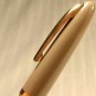 Vintage FOUNTAIN PEN - Ta Tung China 1950s - Cream & Gold Trim - NEVER INKED