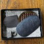 Vintage Bicycle Tire REPAIR KIT - Textile Heat Patch Bakelite Case - USSR 1950s