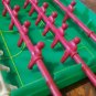 Vintage Board Game - Tabletop FOOSBALL - FOOTBALL - Reds vs Whites - 7.5 x 5.5 "