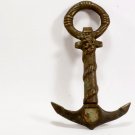Sailing Ship Ancor Vintage Corkscrew - Cast Brass Tirebouchon Wine Bottle Opener