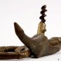 Sailing Ship Ancor Vintage Corkscrew - Cast Brass Tirebouchon Wine Bottle Opener