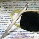 1940s Antique Propelling Mechanical Pencil - Machined Barrel - Tiny Cap Crack