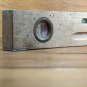 Massive Vintage Level - Brass Window Guard - Metal Rails Protected Wooden Case