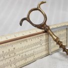 Vintage Corkscrew - Cast Brass Tirebouchon - Bartender Tool - Wine Bottle Opener