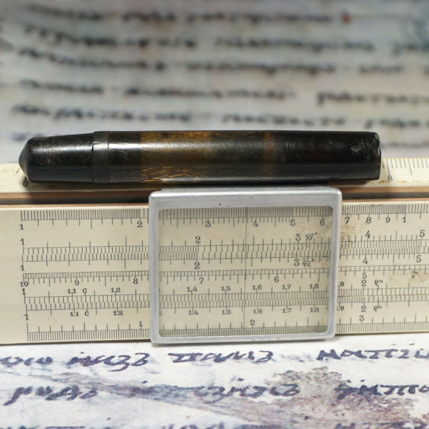 Antique Fountain Pen Parts Piston Filler Piston Moves Transparent