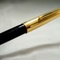 Vintage BALLPOINT PEN - Retractable - SOYUZ USSR - Gold & Black - Push Cap
