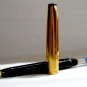 Vintage BALLPOINT PEN - Retractable - SOYUZ USSR - Gold & Black - Push Cap