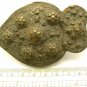 Vintage LADIES BELT BUCKLE - Cast Brass - YIN YANG Shape - Europe 1890s
