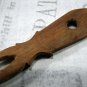 Vintage Handmade Wooden Spoon - Spice Sugar Kitchen Folk Souvenir Europe 1950s