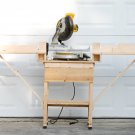 Miter Saw Stand with Folding Arms