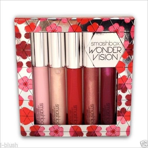 Smashbox Wonder Vision - 5 Shades of Lip Enhancing Gloss (Retail Value $95)