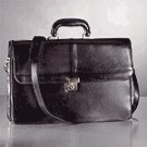 Black Top Grain Briefcase