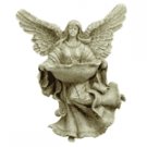 Alabastrite Garden Angel Birdfeeder