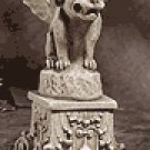 Alabastrite Gargoyle On Pedestal