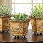 Nested Safari Tin Pots