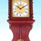 Wood Wall Clock With Chime