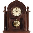 Wood Wall Clock With Pendulum