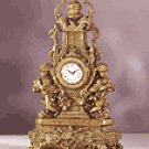 Italy Style Cherubs Clock