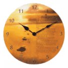 Footprints Patchwork Clock