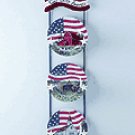4pc Americana Plate-Rack