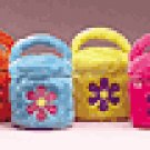 Plush Flower Hand Bag
