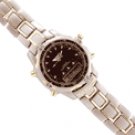 Man's Digital And Analog Titanium Watch