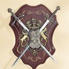 Swords On Display Shield