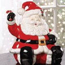 Santa Cookie Jar